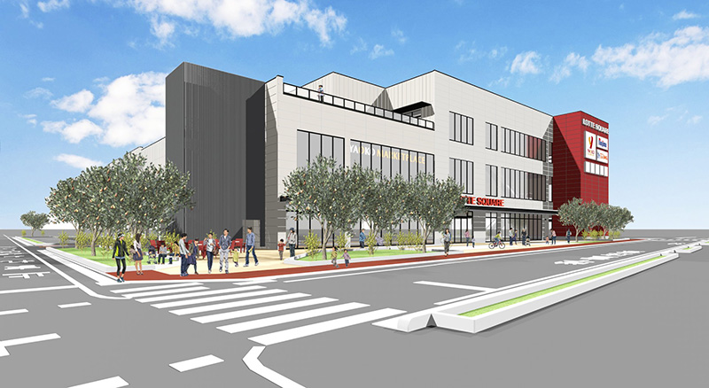 複合型商業施設【LOTTE SQUARE】